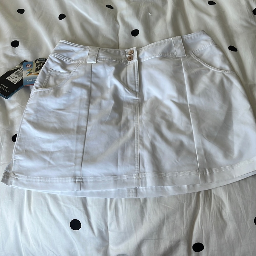 Adidas golf skirt nwt Lycra